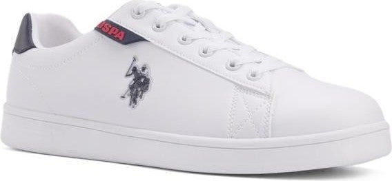 U.S. Polo Assn. BASE. Polo Assn. Costa 4fx 101501686 Men's Sneaker Shoes White Navy Red 40-45  - Image 2