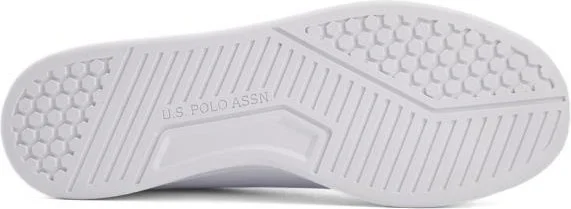 يو اس بولو اسن حذاء سنيكرز رجالي BASE. Polo Assn. كوستا أبيض كحلي أحمر 40-45