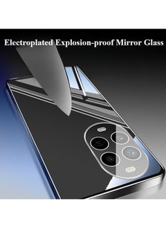General Case for Huawei Nova 13 Pro (2024),Electroplated Explosion-proof Mirror Glass Phone Case with Fully Wrapped Lens Protection,Ultra-thin Anti-fall Protective Back Cover  - Image 2