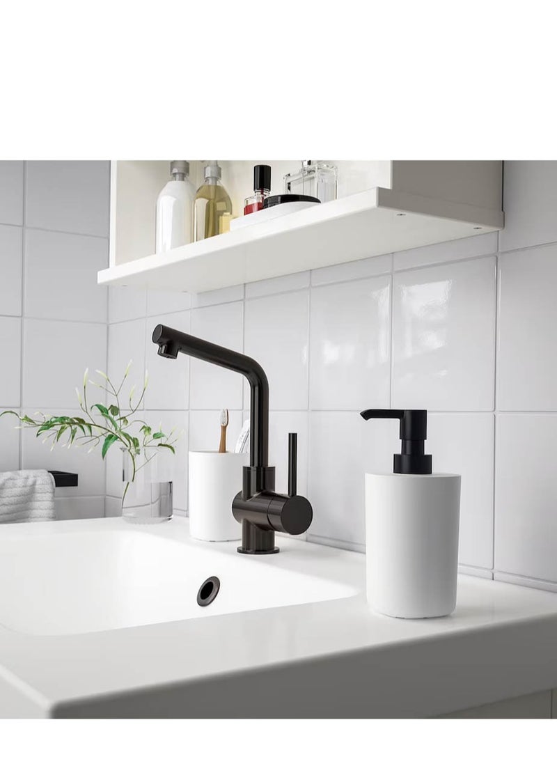 co arma 3-Piece Bathroom Set White Soap Dispenser - Image 1