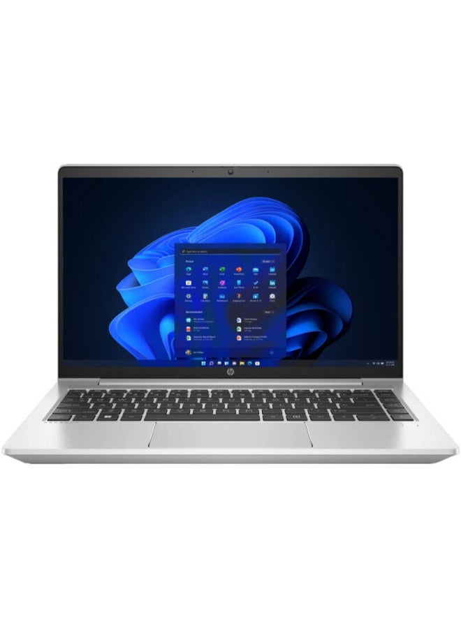 HP لابتوب ProBook 450 G9 بشاشة 15.6 بوصة عالية الدقة بالكامل (1920×1080)، معالج Intel Core i5 1335U، ذاكرة وصول عشوائي 8 جيجابايت DDR5، قرص صلب SSD سعة 512 جيجابايت، نظام تشغيل DOS (بدون ويندوز)، يدعم اللغتين الإنجليزية والعربية، لون فضي الإنجليزية/العربية - Image 1
