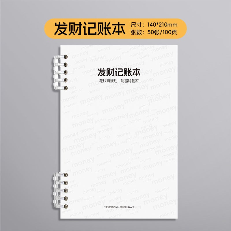 2025 Daily Bookkeeping Book Handbook Expenditure Details Family Financial Notebook Daily Expenses Flow Book - Image 1