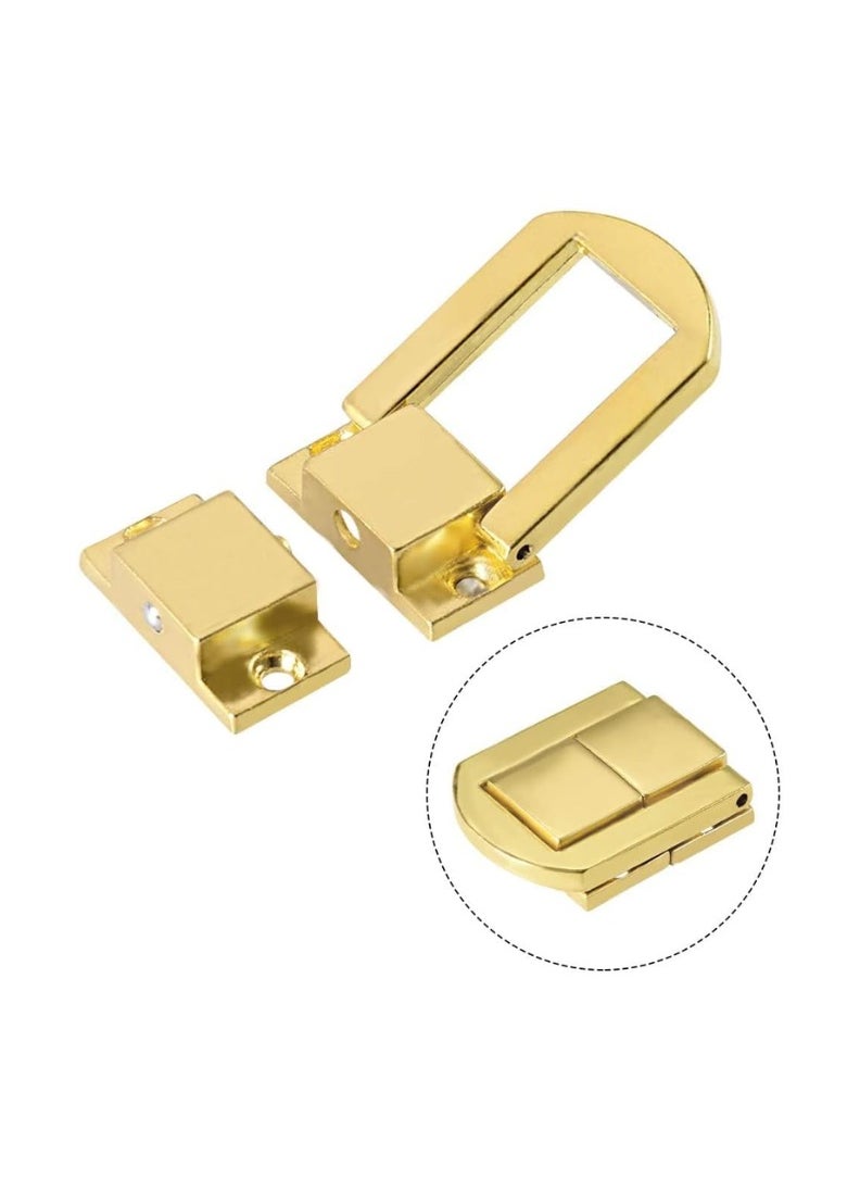 KNP - KNP Toggle Latch, Retro Style Decorative Hasp Jewelery Suitcase Box Catch w Screws (12) 4 Pcs - Image 1