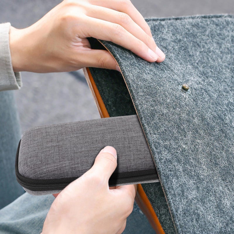 Portable Electronics Organizer Case For Microphone Earphones Charger Cables Travel - Image 3