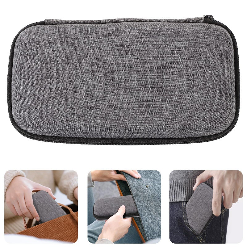 Portable Electronics Organizer Case For Microphone Earphones Charger Cables Travel - Image 4
