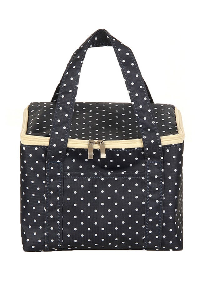 Sharpdo Thermal Insulated Lunch Bag Black/White/Beige One Size - Image 1