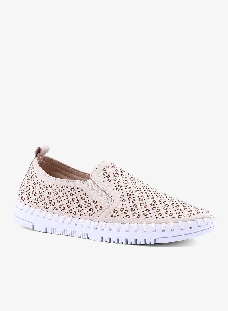 كابلي صندل مسطح نسائي من الجلد الناعم