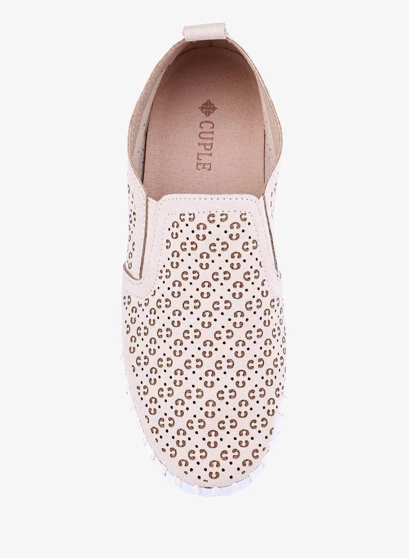 Cuple  Womens suede flat sandals for Women | Best Price UAE