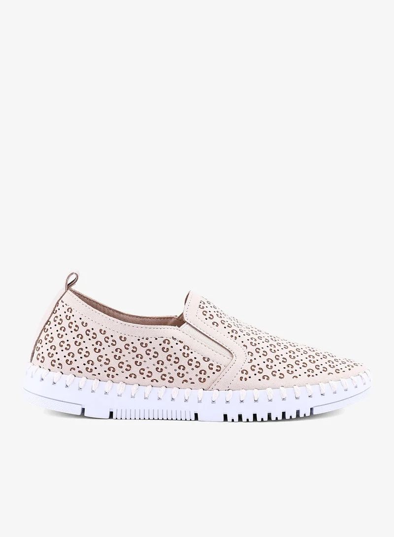 Cuple Womens suede flat sandals