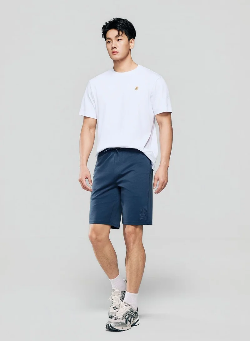 Giordano  Men's Regular Fit Interlock Knit Shorts for Men | Best Price UAE