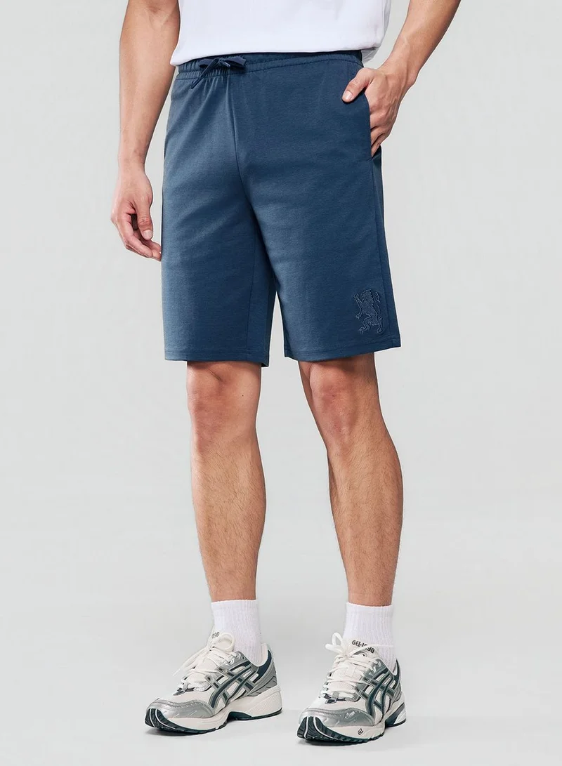 Men's Regular Fit Interlock Knit Shorts