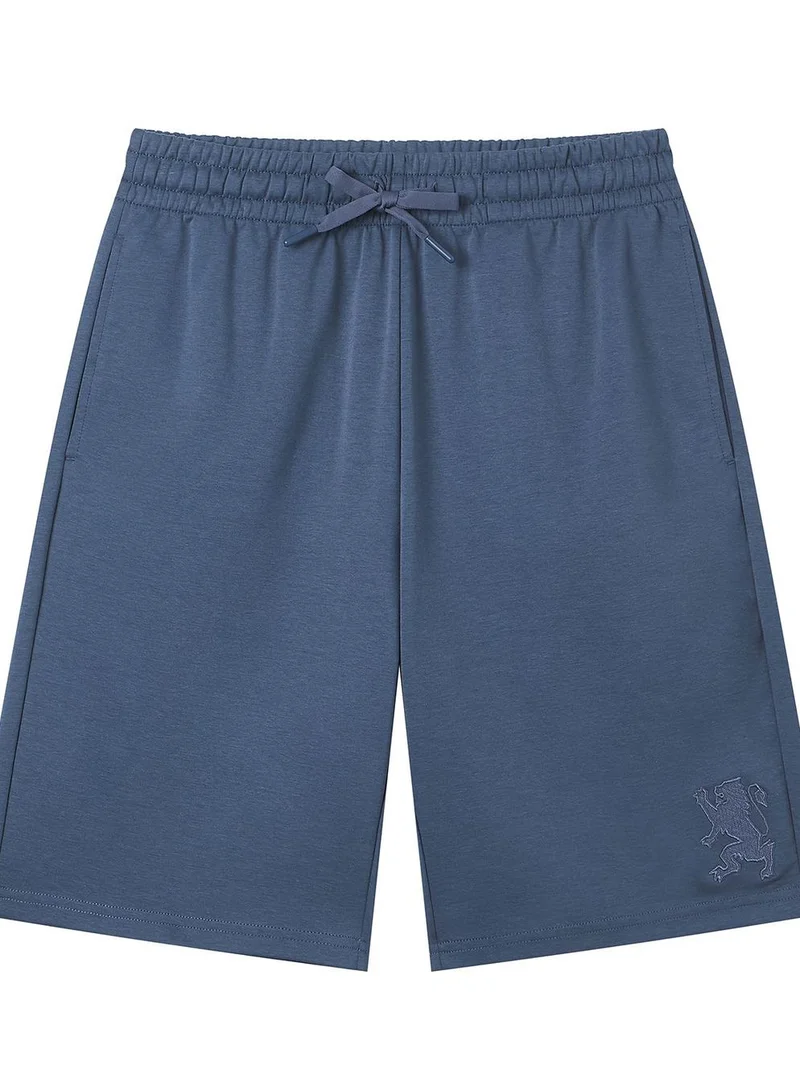 Giordano  Men's Regular Fit Interlock Knit Shorts for Men | Best Price UAE