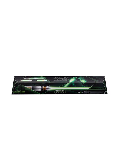 The Black Series Luke Skywalker Force FX Elite Electronic Lightsaber with Advanced LED and Sound Effects, Adult Roleplay Item