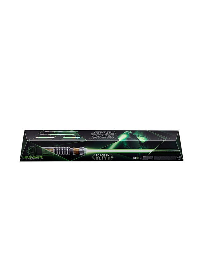 STAR WARS - The Black Series Luke Skywalker Force FX Elite Electronic Lightsaber with Advanced LED and Sound Effects, Adult Roleplay Item - Image 1