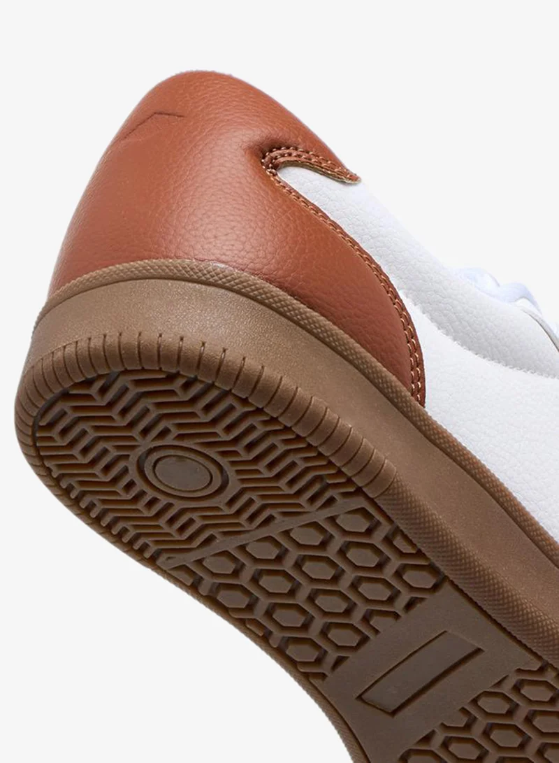 Lee Cooper TAN Men's Colourblock Lace-Up Sneakers for Men | Best Price UAE