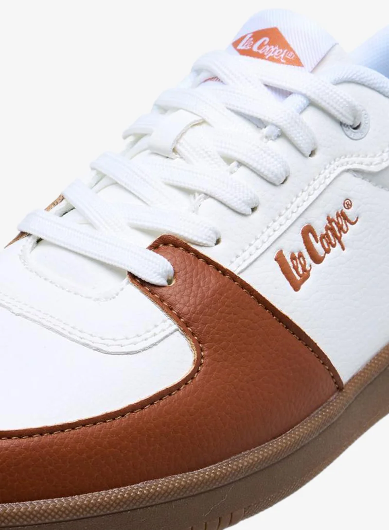 Lee Cooper TAN Men's Colourblock Lace-Up Sneakers for Men | Best Price UAE
