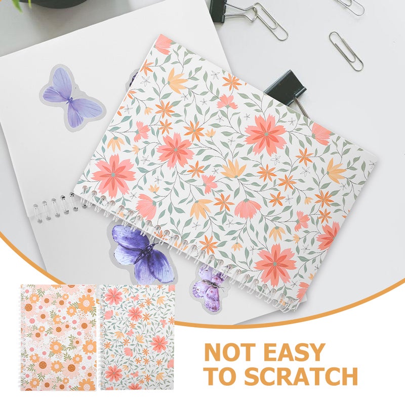 2 Books of Sticker Storage Holder Portable Release Paper Storage Book Holder Decal Organizer - Image 2
