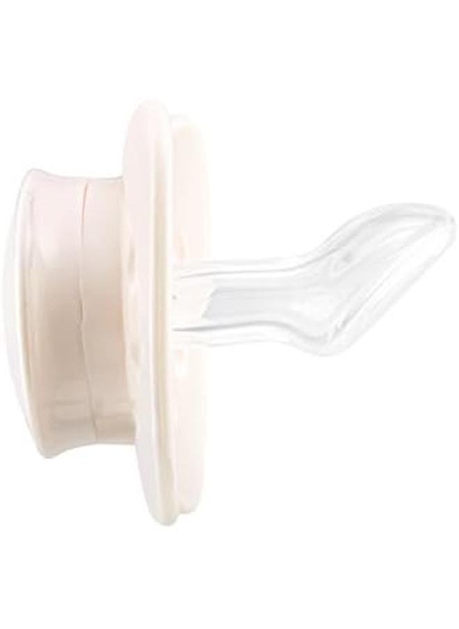 nip Feel Soothers Silicone 0 6M Made In Germany Pink And Orange 2 Pcs  - Image 4