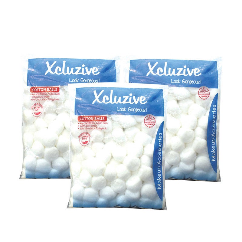 Xcluzive Cotton Balls X3 Promo Pack - Image 1