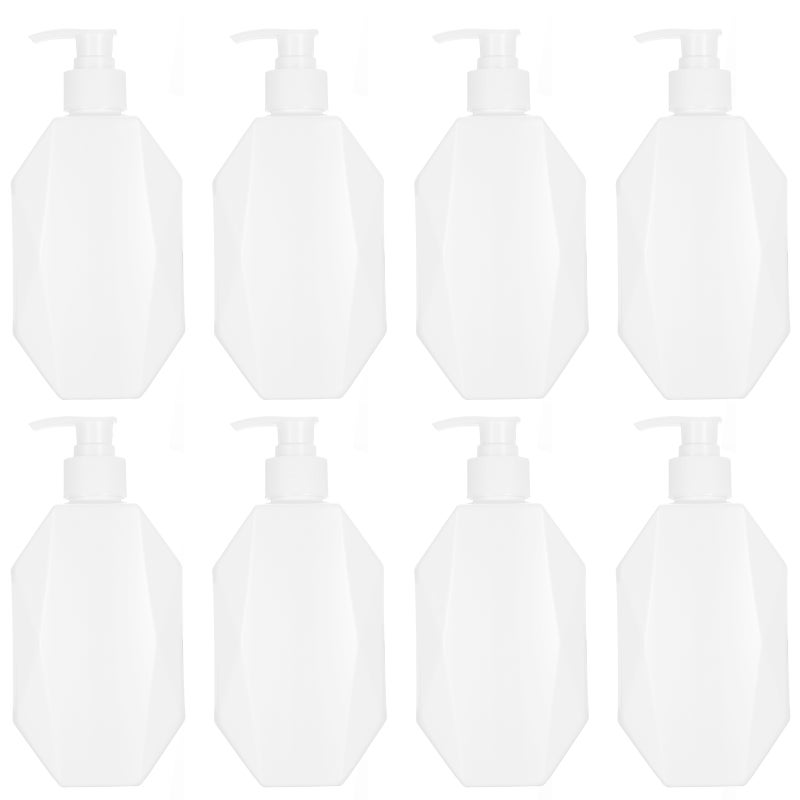 Shower Pump Bottles, Refillable for Shampoo and Lotion, High-quality Material Dispensers - Image 1