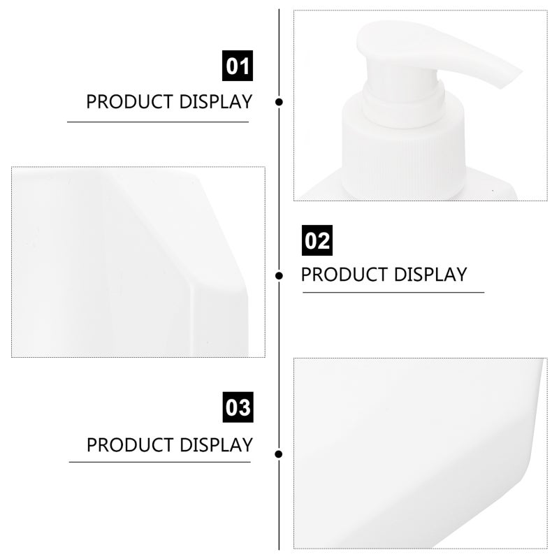 Shower Pump Bottles, Refillable for Shampoo and Lotion, High-quality Material Dispensers - Image 5