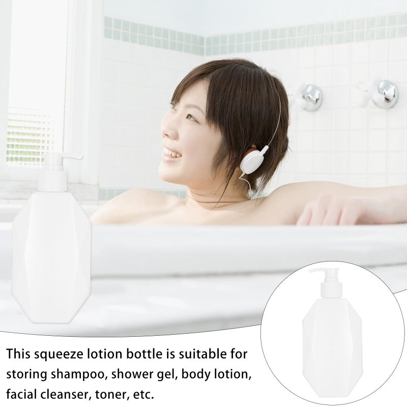 Shower Pump Bottles, Refillable for Shampoo and Lotion, High-quality Material Dispensers - Image 3