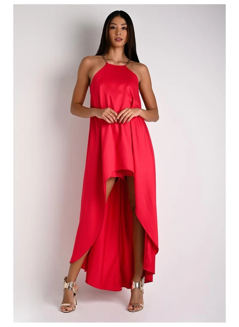 Carmen Steffens  Red Fashion Overlay Romper for Women | Best Price UAE