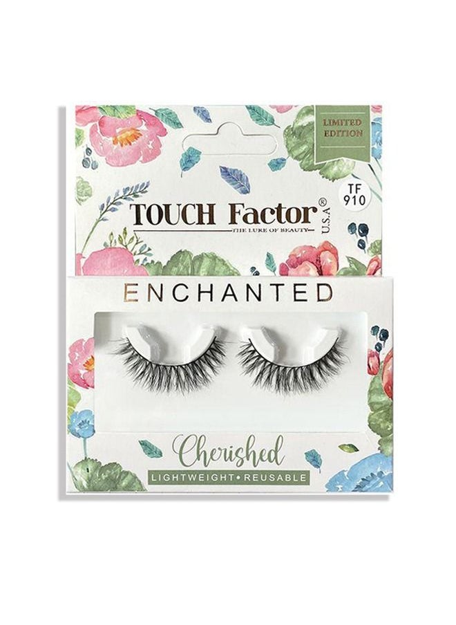 Touch Factor Pair Of Enchanted False Eyelashes Black  - Image 1