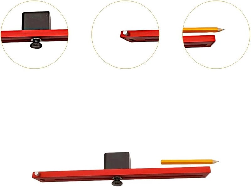 Multipurpose Auto Scriber Tool Rustproof Scribe Gauge for Vehicle Maintenance Size 25 5cm - Image 3