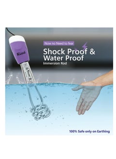 RICO rico IRPRO 1000 Watts Shockproof Technology Electric Water Heater Immersion Rod With Waterproof Protection | Instant Heating With Bucket Holder  - Image 2