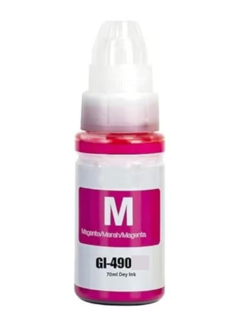 GI-490 Magenta Ink Bottle, 70ml