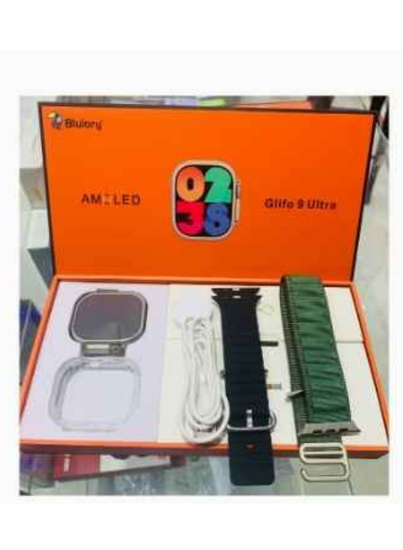 ELTRAZONE Glifo 9 Ultra Smartwatch Bluetooth Call Waterproof Sports Fitness Watch