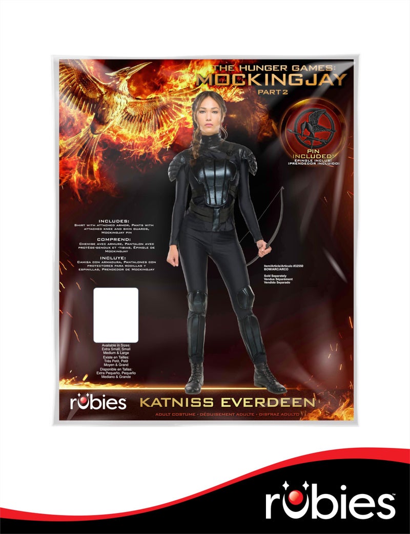 Rubies The Hunger Games Mockingjay: Katniss Everdeen Costume for Adults, Women's Large - Image 4