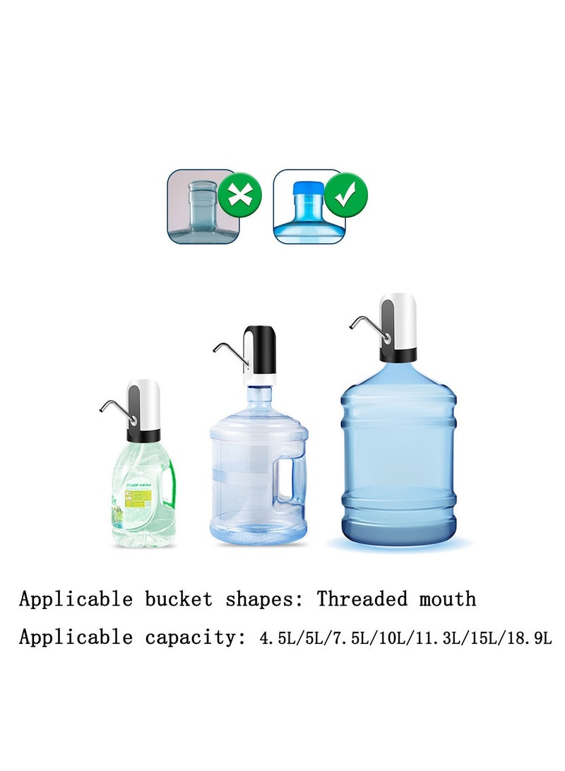 USB Charging Water Bottle Pump Electric Water Bottle Dispenser Automatic Drinking Water Dispenser Pump - Image 5