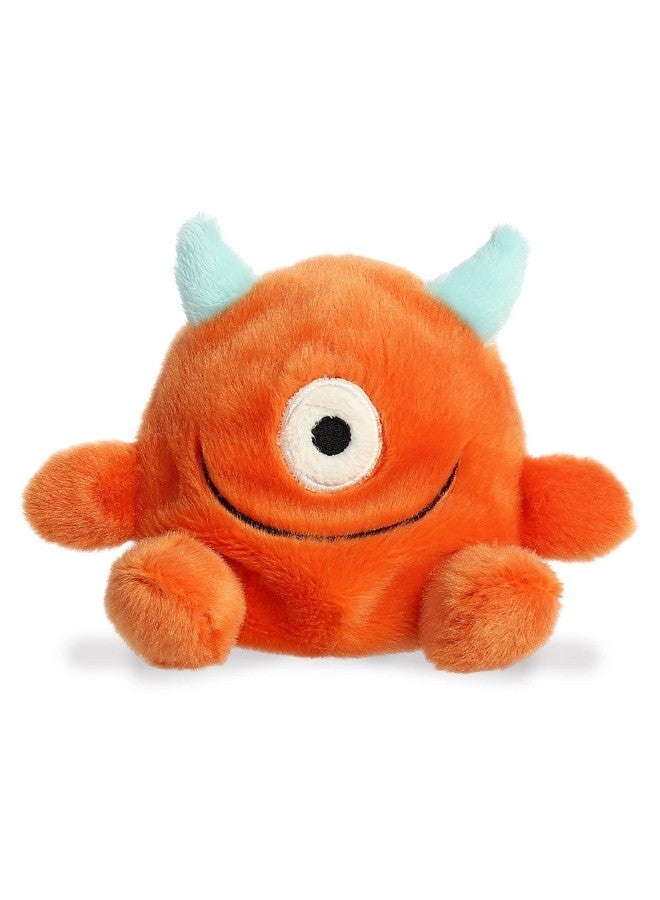 Aurora® Adorable Palm Pals™ Oggy Monster™ Stuffed Animal - Pocket-Sized Play - Collectable Fun - Orange 5 Inches - Image 1