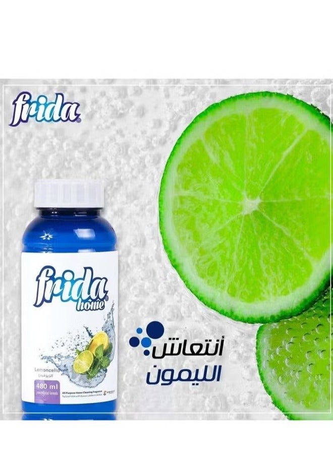 Frida All-Purpose Home Cleaning Fragrance, Lemoncello Scent, 480ml - Image 2