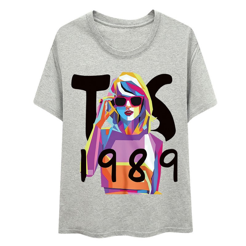 Special Offer! Summer Adult Casual Sports Short-Sleeved Taylor Swift Adult Summer Short-Sleeved T-Shirt - Image 1