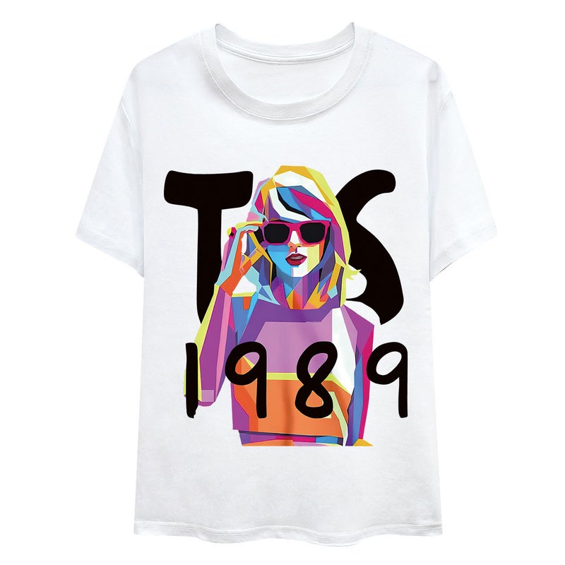 Special Offer! Summer Adult Casual Sports Short-Sleeved Taylor Swift Adult Summer Short-Sleeved T-Shirt - Image 5