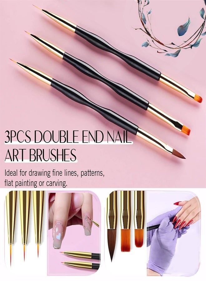 31Pcs Nail Brush Pen Set Nail Art Liner Brush UV Gel Painting Acrylic Nail Tool - Image 4