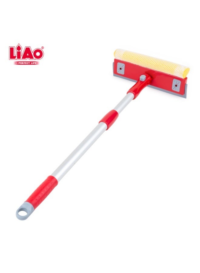 LIAO LB2201 Window Cleaner with Aluminum Handle – Streak-Free Glass Wiper for Windows & Mirrors - Image 1