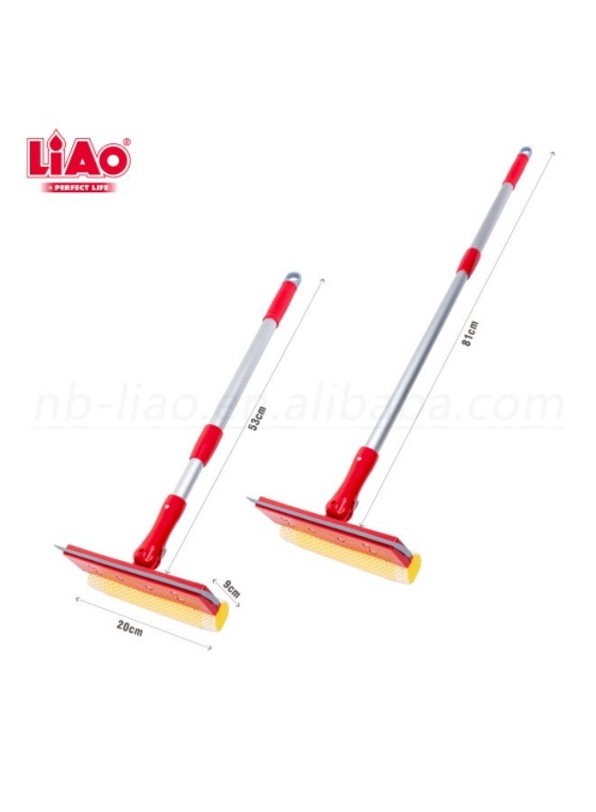 LIAO LB2201 Window Cleaner with Aluminum Handle – Streak-Free Glass Wiper for Windows & Mirrors - Image 5