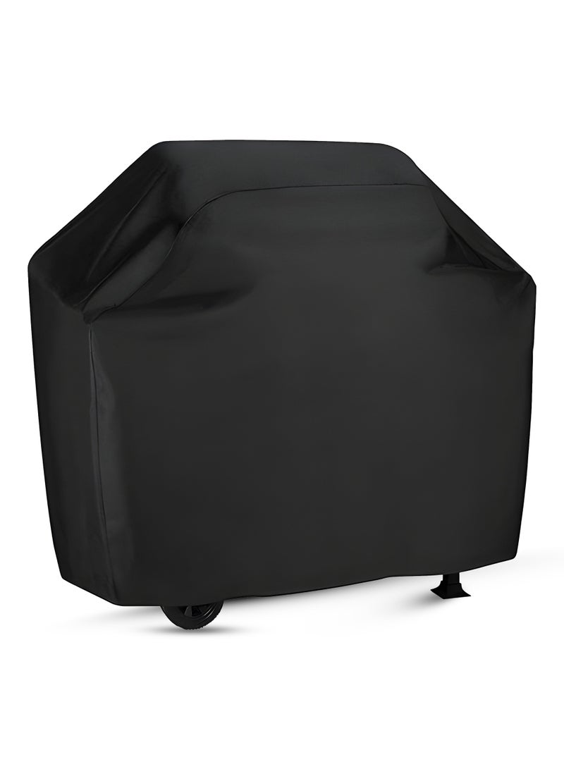 Topify TOPIFY Waterproof Grill Cover Anti Dust Charcoal Electric Barbeque Garden Outdoor BBQ Protective Case Multiple Sizes Black,145 x 61 x 117cm  - Image 1