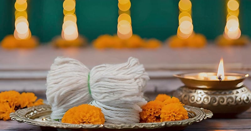 On Blow فتائل قطنية طويلة للإضاءة لامبي باتي للعبادة بيضاء فاتحة بطول 3 بوصات عبوة من 20 تحتوي كل عبوة على 365 فتيلة قطنية للعبادة - Image 3