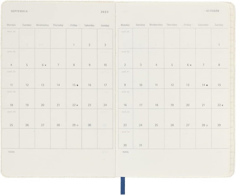 موليسكين مخطط أسبوعي محدود الإصدار "أليس في بلاد العجائب" لمدة ١٢ شهرًا لعام ٢٠٢٣، غلاف مقوى، جيب (٣.٥ بوصة × ٥.٥ بوصة)، أليس - Image 3