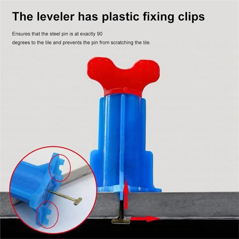 Reusable Tile Leveling Spacers 80pcs Self Leveling System for Various Tile Installation - Image 3