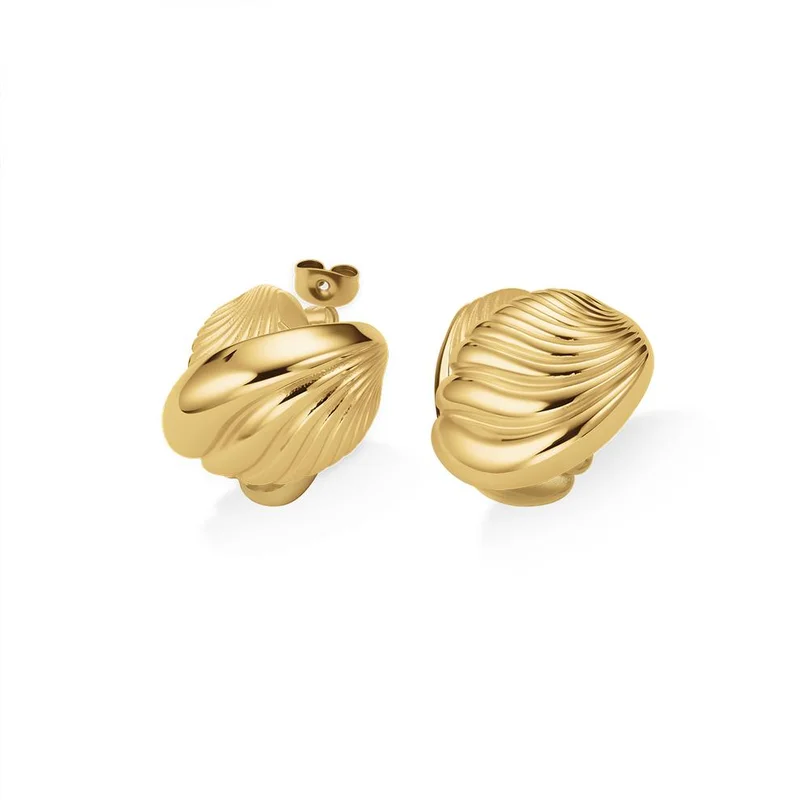 Rosefield  Rosefield Modern Vintage Gold Studs Trio for Women | Best Price UAE