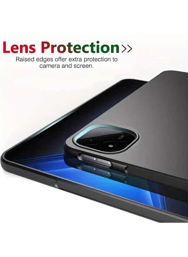 Matte Black Slim Soft Cover With Anti Fingerprint And Honeycomb Cooling For Xiaomi Pad 6 Max 14 Inch Tablet - Image 5