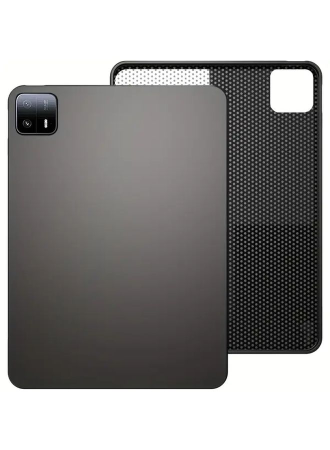 Matte Black Slim Soft Cover With Anti Fingerprint And Honeycomb Cooling For Xiaomi Pad 6 Max 14 Inch Tablet - Image 4