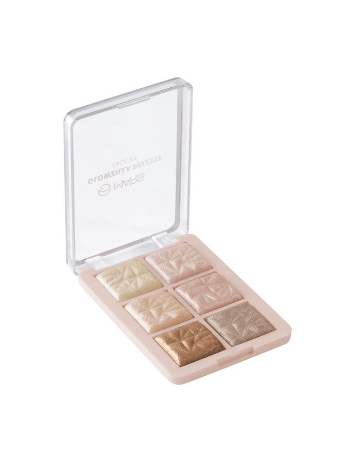 Mars باليت هايلايتر جلو زيللا 6 ألوان قابل للخلط بشكل فائق وطويل الأمد مع توهج ساطع (12.0 جرام) (اللون 03) - Image 5