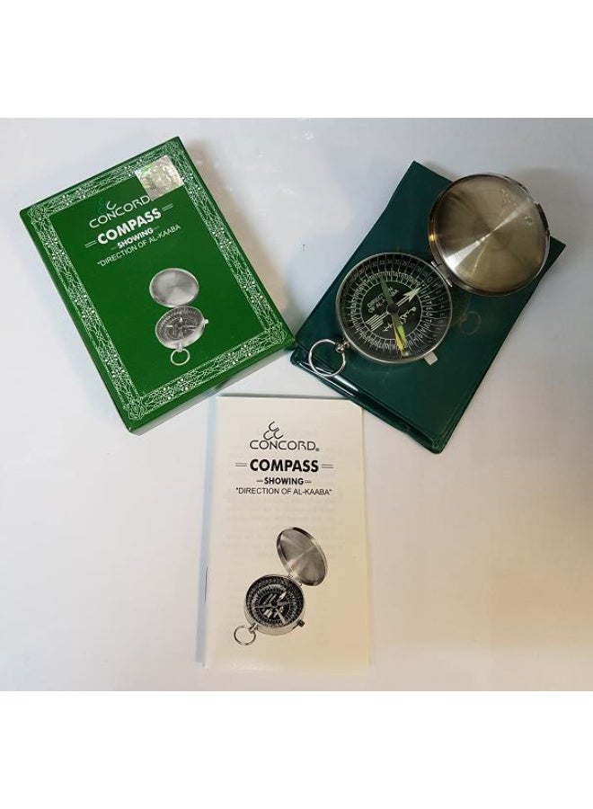 Concord Qibla Compass With Instruction Book - Image 1